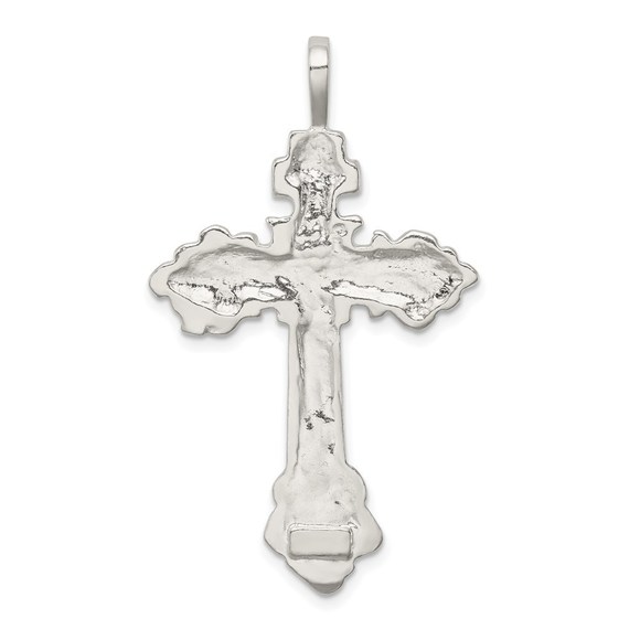 Million Charms 925 Sterling Silver Crucifix Necklace Charm Pendant - Picture 4 of 4